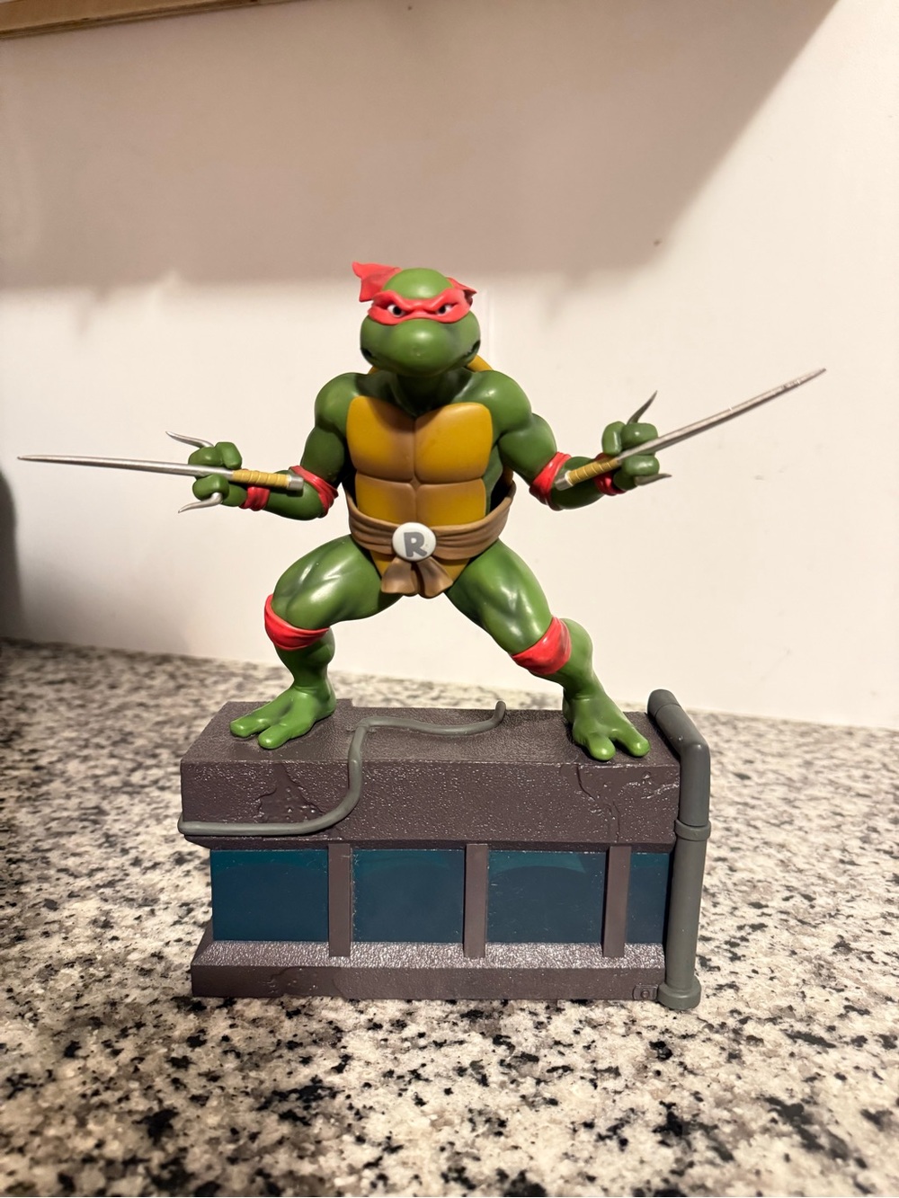 Teenage Mutant Ninja Turtles Raphael Action Figure - Red & Green Reptile Toy